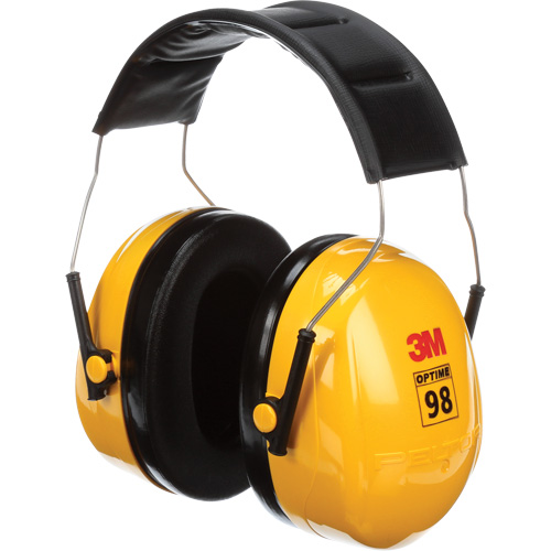 Serres-t&ecirc;tes de s&eacute;rie Peltor Optime 98, Bandeau, 25 NRR dB Par Equipment