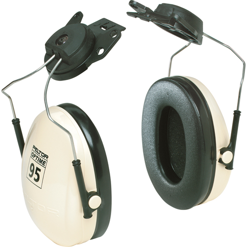 Serres-t&ecirc;tes de s&eacute;rie Peltor Optime 95, Fixation pour casque, 21 NRR dB Par Equipment