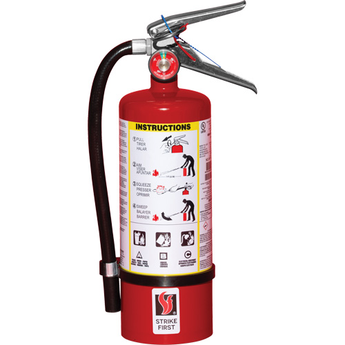 Fire Extinguisher, ABC, 5 lbs. Capacity Par Equipment
