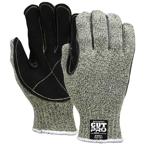 Hero Cut Resistant Gloves, Size Small/7, 7 Gauge, HDPE/Kevlar&reg;/Stainless Steel Shell, ANSI/ISEA 105 Level 4 Par Equipment