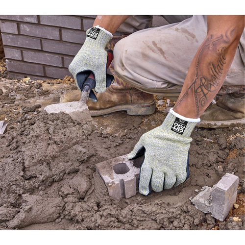 Hero Cut Resistant Gloves, Size Small/7, 7 Gauge, HDPE/Kevlar&reg;/Stainless Steel Shell, ANSI/ISEA 105 Level 4 Par Equipment