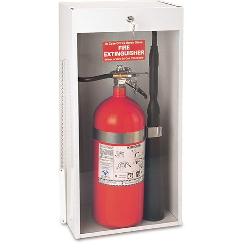 Surface-Mounted Fire Extinguisher Cabinets, 14.125" W x 30.125" H x 9.0625" D Par Equipment