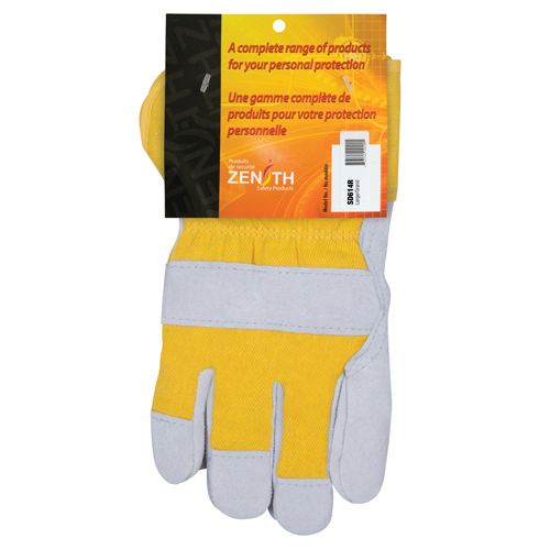 Gants d'ajusteur doubl&eacute;s pour l'hiver, Grand, Paume en Cuir de vache refendu, Doublure en Boa Par Equipment