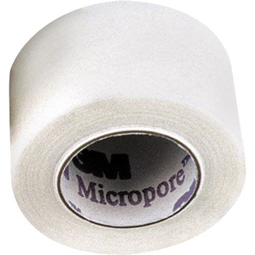 3M Micropore Hypoallergenic Surgical Tape, Class 1, 30' L x 1/2" W Par Equipment