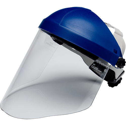 Harnais de t&ecirc;te avec visi&egrave;re, Polycarbonate, Suspension Rochet Par Equipment