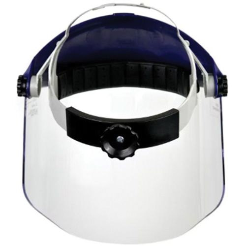Harnais de t&ecirc;te avec visi&egrave;re, Polycarbonate, Suspension Rochet Par Equipment