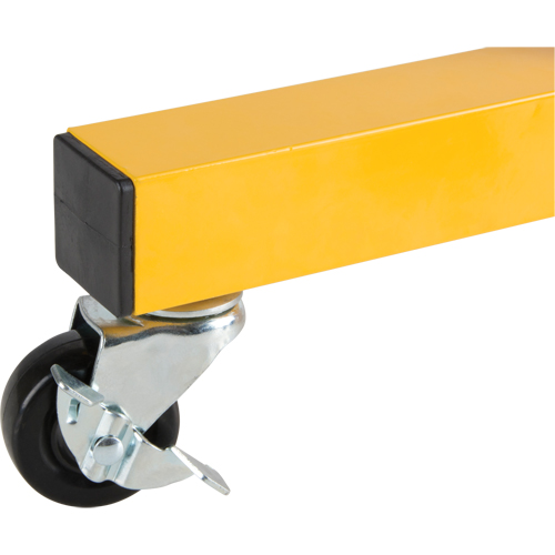Jeu de de roulettes en option pour barri&egrave;re extensible SDK990 de Produits de s&eacute;curit&eacute; Zenith Par Equipment