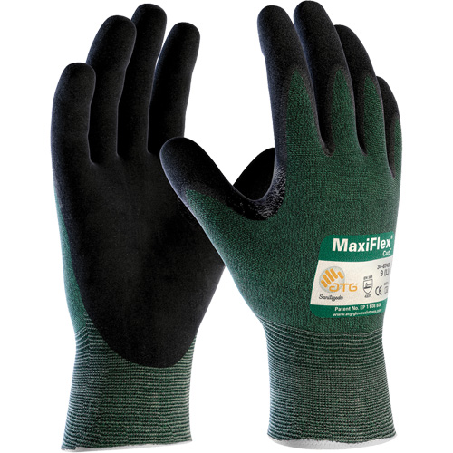 Gants en tricot sans coutures MaxiFlex Cut ATG, Taille T-petit, Calibre 15, Rev&ecirc;tement Mousse de nitrile, Enveloppe en Poly&eacute;thyl&egrave;ne, ANSI/ISEA 105 niveau 2/EN 388 niveau 3 Par Equipment