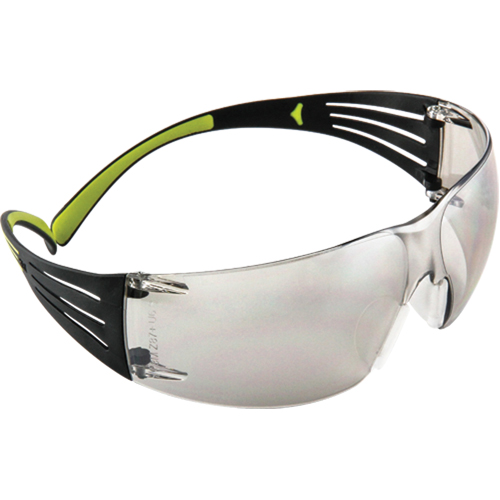 Lunettes de s&eacute;curit&eacute; SecureFit s&eacute;rie 400, Lentille Miroir int&eacute;rieur/ext&eacute;rieur, Anti-&eacute;gratignures, ANSI Z87+/R&eacute;pond ou surpasse la norme CSA Z94.3 Par Equipment
