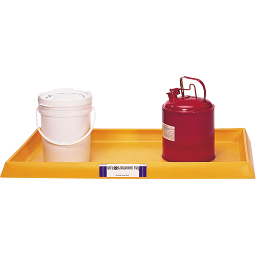 Ultra-Containment Tray&reg;, 54" L x 29.8" W x 3.5" H, 16.5 US gal. Spill Capacity Par Equipment