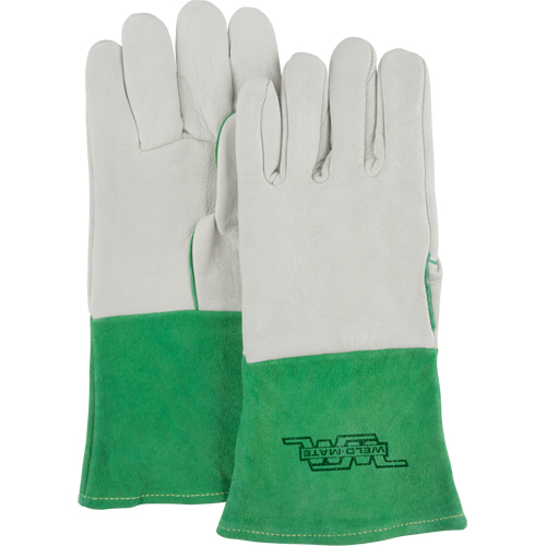 Gants de soudage TIG de premi&egrave;re qualit&eacute;, Cuir fleur de vache, Taille Moyen Par Equipment