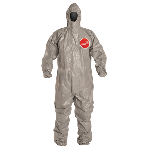 Tychem&reg; 6000 Coveralls, X-Large, Grey Par Equipment