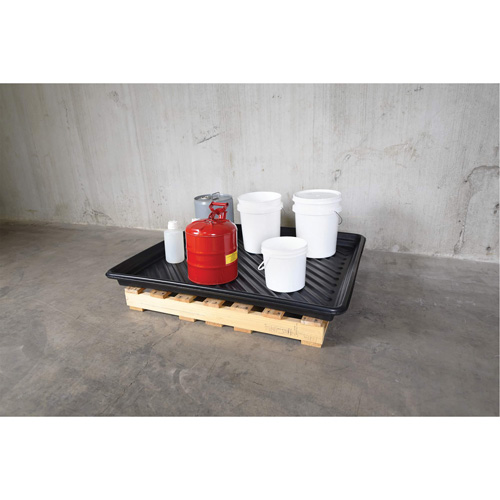 Ultra-Utility Trays&reg;, 36" L x 36" W x 4.75" H, 27 US gal. Spill Capacity Par Equipment