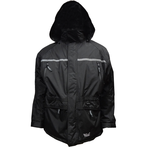 Manteau Tempest Tri-Zone, Hommes, Petit, Noir Par Equipment