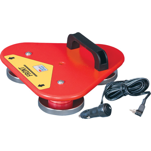 Safety Whip&reg; Flagstaff Mounting Base, Magnet Mount Par Equipment