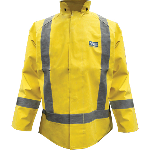 Miner 49er Mining Jacket, Neoprene, 3X-Large, Lime-Green Par Equipment