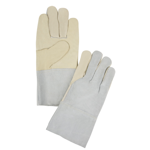 Gants de travail d'usage standard, T-Grand, Paume en Cuir fleur de vache Par Equipment
