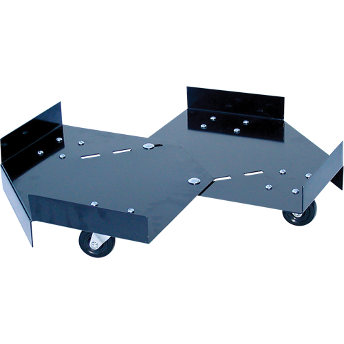 Universal Steel Dolly, 26.5" L x 26.5" W x 5" H Par Equipment