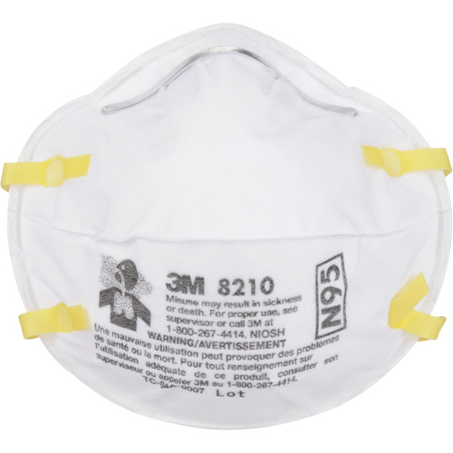 8210 Particulate Respirators, N95, NIOSH Certified Par Equipment