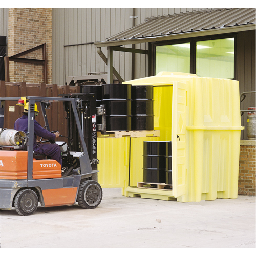 Job Hut, 90" lo x 61,5" la x 94" h, Capacit&eacute; de charge 8000 lb Par Equipment