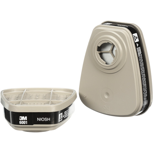 Cartouches pour respirateur s&eacute;rie 6000, Cartouche gaz/vapeur, Vapeur organique Par Equipment