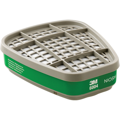 Cartouches pour respirateur s&eacute;rie 6000, Cartouche gaz/vapeur, Ammoniac/M&eacute;thylamine Par Equipment