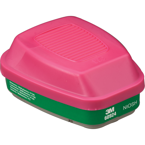 6000 Series Respirator Cartridges, Gas/Vapour Cartridge, Ammonia/Methylamine Par Equipment