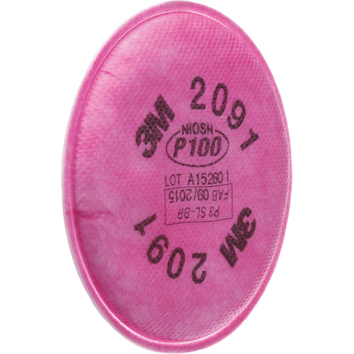 2000 Series Respirator Prefilters, Particulate Filter, P100 Filter Par Equipment