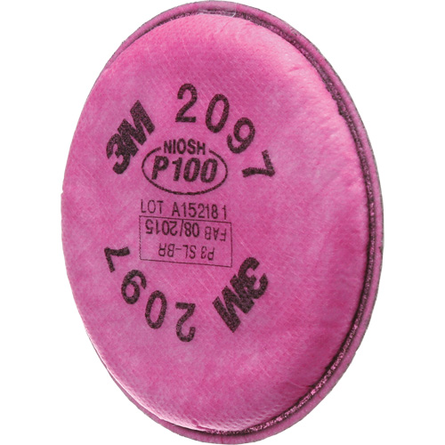 Pr&eacute;filtres pour respirateurs s&eacute;rie 2000, Filtre contre les particules, Vapeurs organiques/P100 Par Equipment