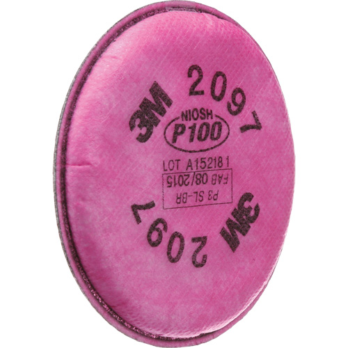 Pr&eacute;filtres pour respirateurs s&eacute;rie 2000, Filtre contre les particules, Vapeurs organiques/P100 Par Equipment
