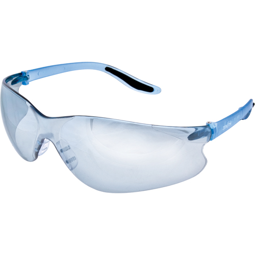 Z500 Series Safety Glasses, Blue/Indoor/Outdoor Mirror Lens, Anti-Scratch, ANSI Z87+/Meets/Exceeds CSA Z94.3 Par Equipment