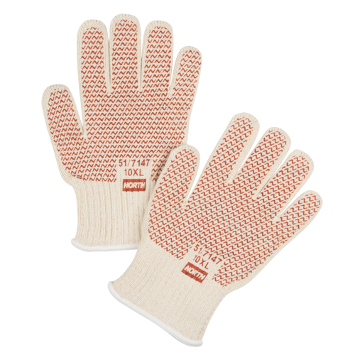 Grip-N&reg; Hot Mill Gloves, Nitrile, 10/X-Large, Protects Up To 400° F (204° C) Par Equipment