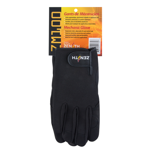 ZM100 Mechanic's Gloves, Synthetic Palm, Size Medium Par Equipment