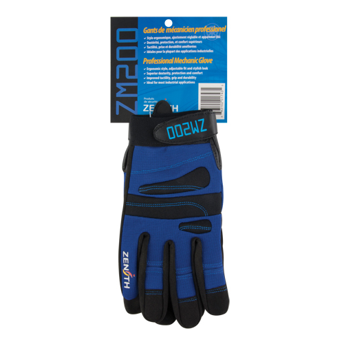 ZM200 Mechanic's Gloves, Synthetic Palm, Size 2X-Large Par Equipment