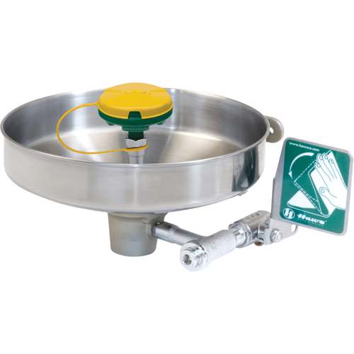 Axion&reg; Eye/Face Wash Station, Wall-Mount Installation, Stainless Steel Bowl Par Equipment
