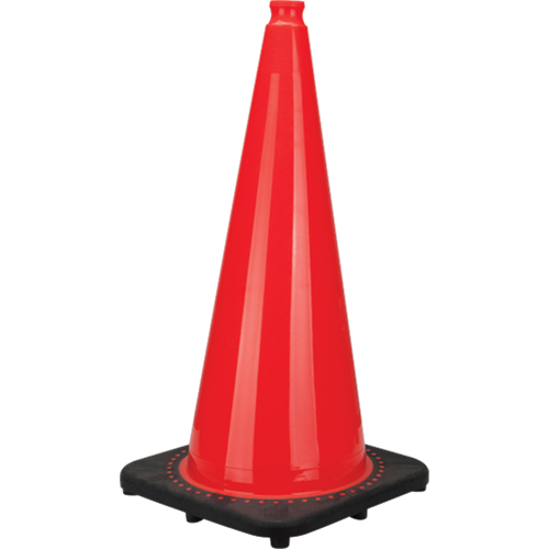 C&ocirc;ne de signalisation de premi&egrave;re qualit&eacute;, 28", Orange Par Equipment