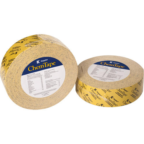 Ruban r&eacute;sistant aux produits chimiques ChemTape, 50,8 mm (2") x 50 m (164'), Jaune Par Equipment