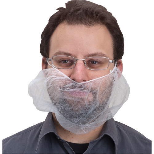 Beard Nets, Polypropylene, White Par Equipment