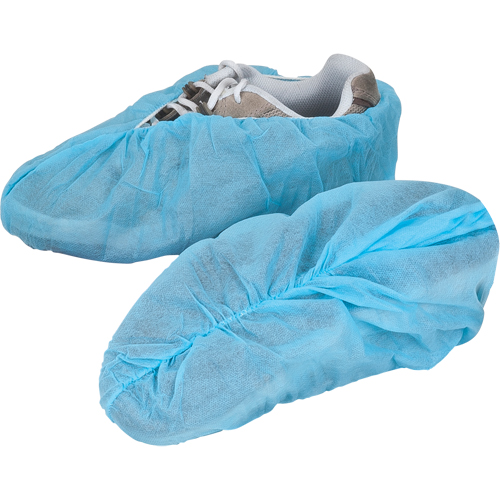Shoe Covers, X-Large, Polypropylene, Blue Par Equipment