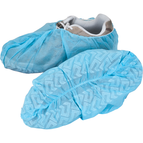 Shoe Covers, X-Large, Polypropylene, Blue Par Equipment