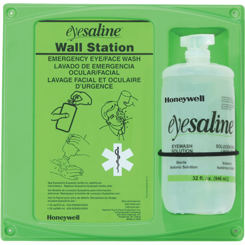 Saline Eyewash Wall Station, Single Par Equipment
