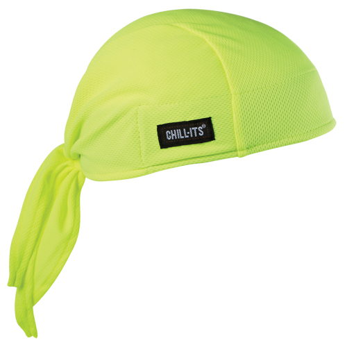 Chill-Its&reg; 6615 Cooling Dew Rags, High Visibility Lime-Yellow Par Equipment