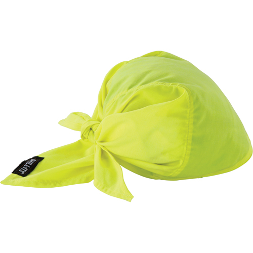 Chill-Its&reg; 6710CT Cooling Triangle Hats, High Visibility Lime-Yellow Par Equipment