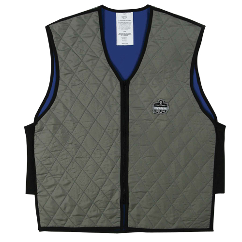 Chill-Its&reg; 6665 Wet Evaporative Cooling Vests, Medium, Grey Par Equipment