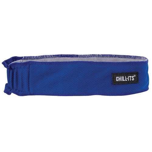 Chill-Its&reg; 6605 Cooling Headbands, Blue Par Equipment