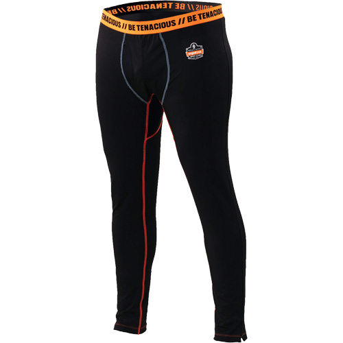 Caleçons thermiques longs, Hommes, Moyen, Noir Par Equipment