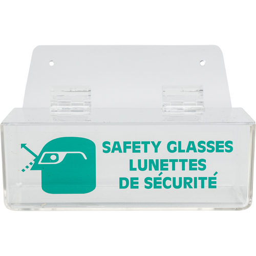 Distributeur de lunettes de s&eacute;curit&eacute; avec couvercle Par Equipment