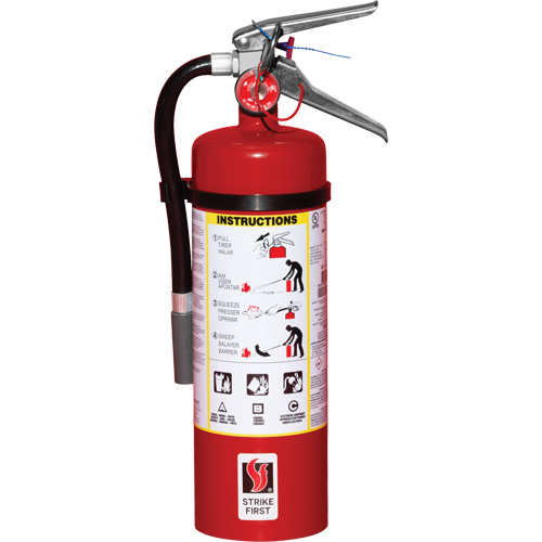 Fire Extinguisher, ABC, 5 lbs. Capacity Par Equipment