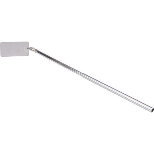 Inspection Mirror, Rectangular, 3-3/4" L x 2" W, Telescopic Par Equipment