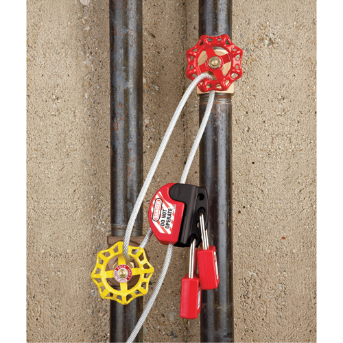 Adjustable Cable Lockouts, 3' Length Par Equipment